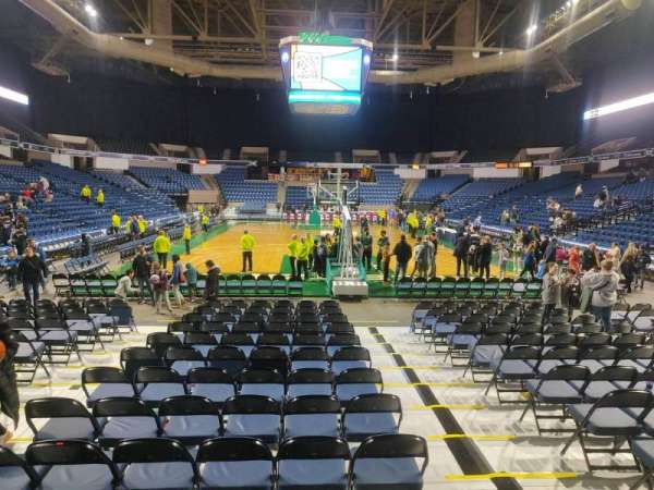 DCU Center, section: 103, row: C, seat: 9