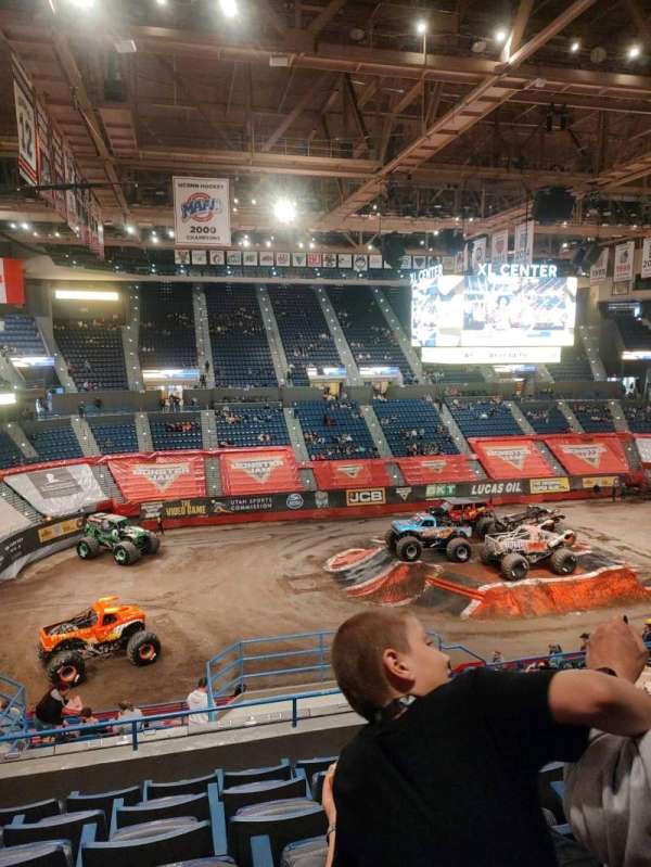 PeoplesBank Arena, section: 206, row: K, seat: 5