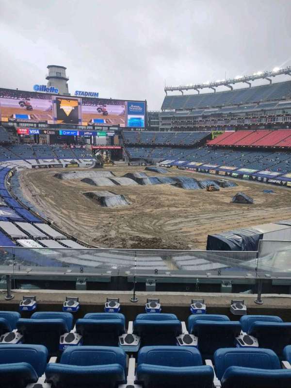 Gillette Stadium, section: 224, row: 4, seat: 3