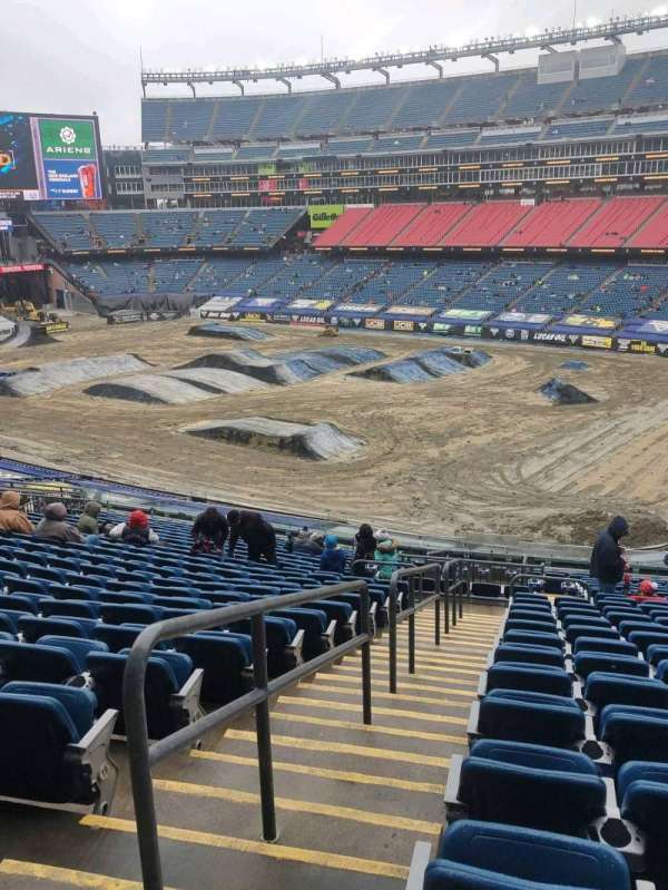 Gillette Stadium, section: 226, row: 22, seat: 22