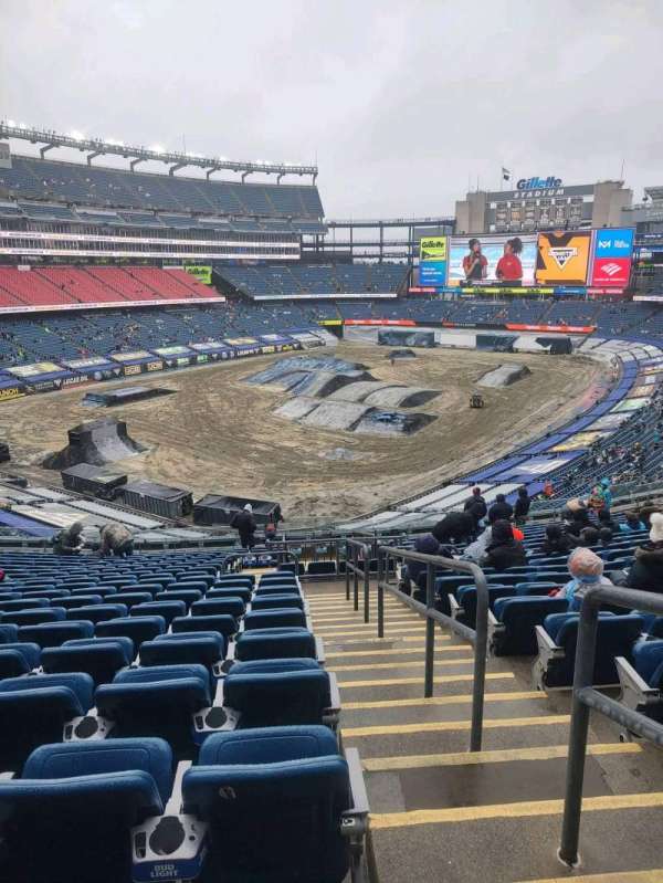 Gillette Stadium, section: 239, row: 19, seat: 1