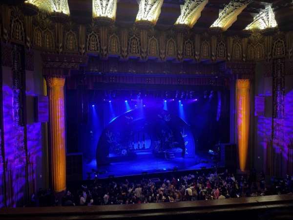 The Wiltern, section: LOGE LC, row: CC, seat: 121