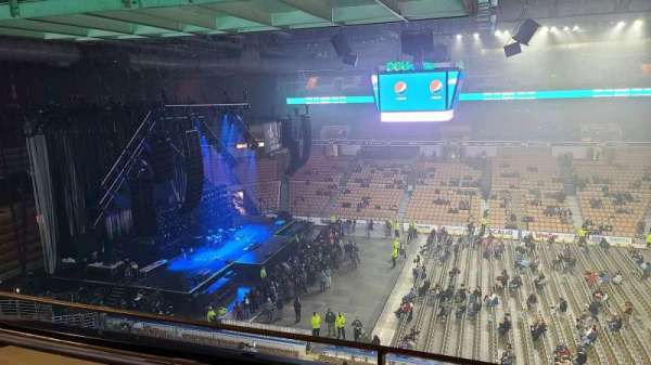 DCU Center, section: 310, row: B, seat: 5