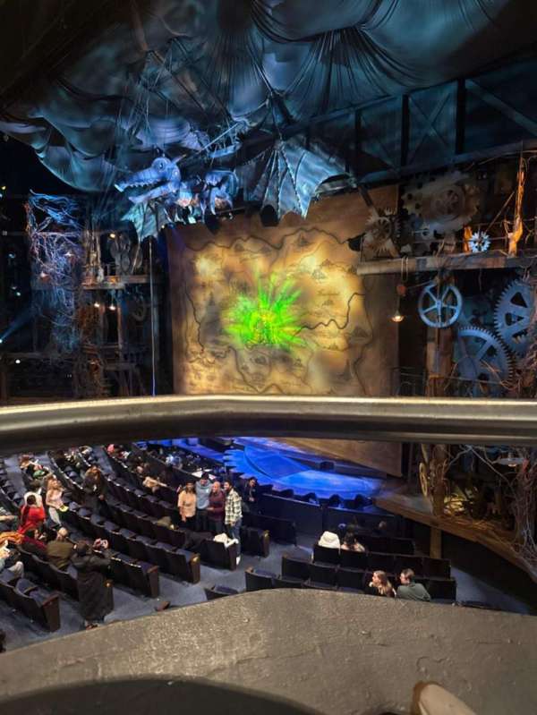 Gershwin Theatre, section: Front Mezzanine R, row: AA, seat: 2