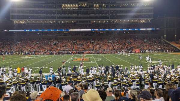 Gies Memorial Stadium, section: 105, row: 21, seat: 10