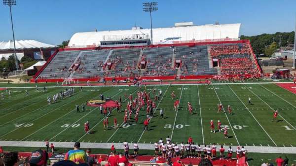 Hancock Stadium, section: 102, row: 26, seat: 15