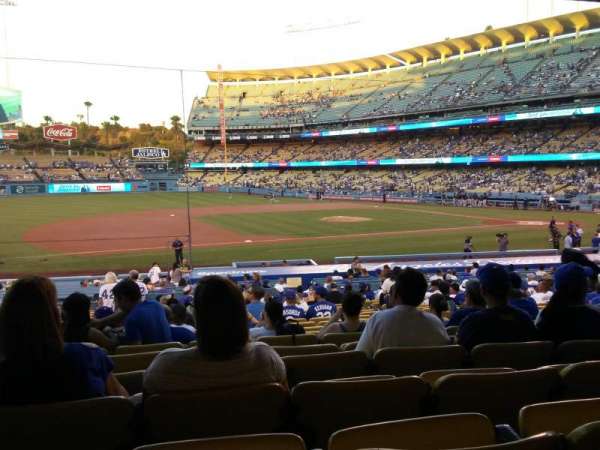 Dodger Stadium, section: 25FD, row: W, seat: 6
