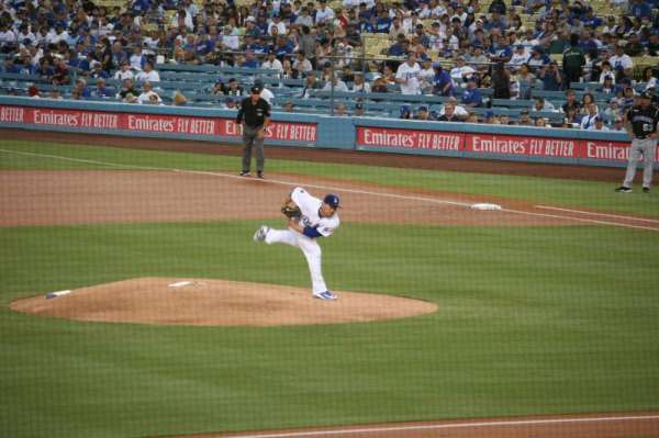 Dodger Stadium, section: 25FD, row: W, seat: 6