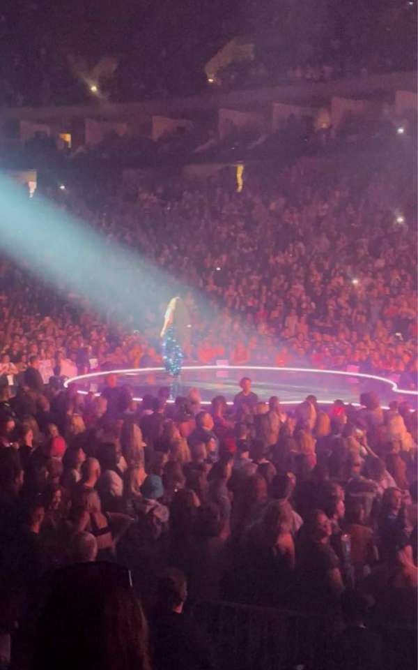 BOK center, section: 111, row: 4, seat: 2