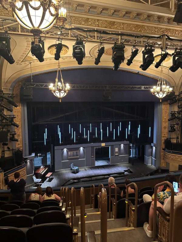 Gerald Schoenfeld Theatre, section: Mezzanine L, row: H, seat: 1