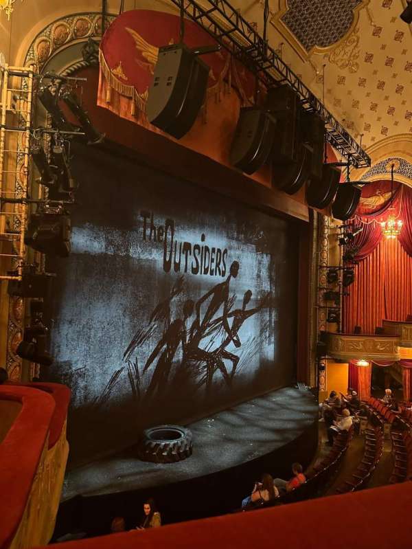 Bernard B. Jacobs Theatre, section: Mezzanine L, row: A, seat: 25