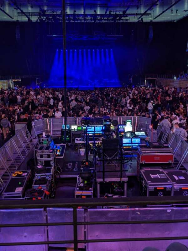Max-Schmeling-Halle, section: G, row: 15, seat: 3