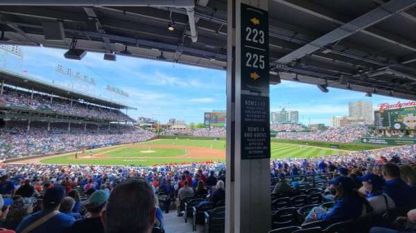 Wrigley Field, section: 223, row: 9, seat: 23