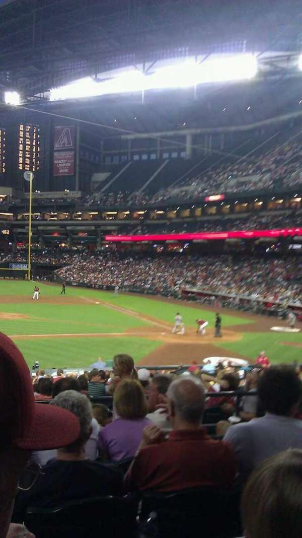 Chase Field, section: 127, row: 26, seat: 14