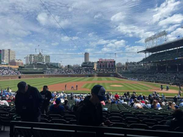 Wrigley Field, section: 212, row: 2, seat: 20