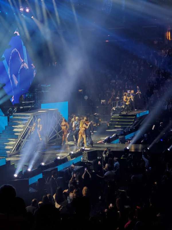 Madison Square Garden, section: 117, row: 11, seat: 2
