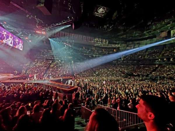 Prudential Center, section: 18, row: 9, seat: 5
