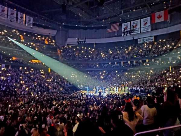 Prudential Center, section: 18, row: 9, seat: 5