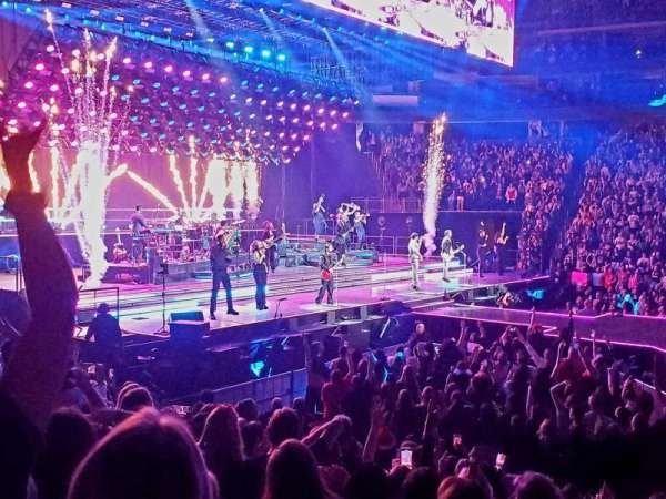 Prudential Center, section: 18, row: 9, seat: 5