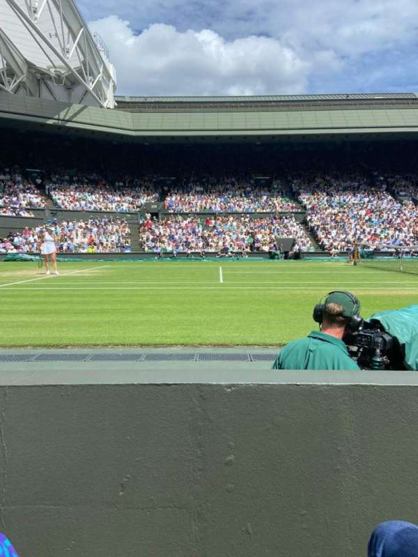 Wimbledon, Centre Court, section: 103, row: B, seat: 47