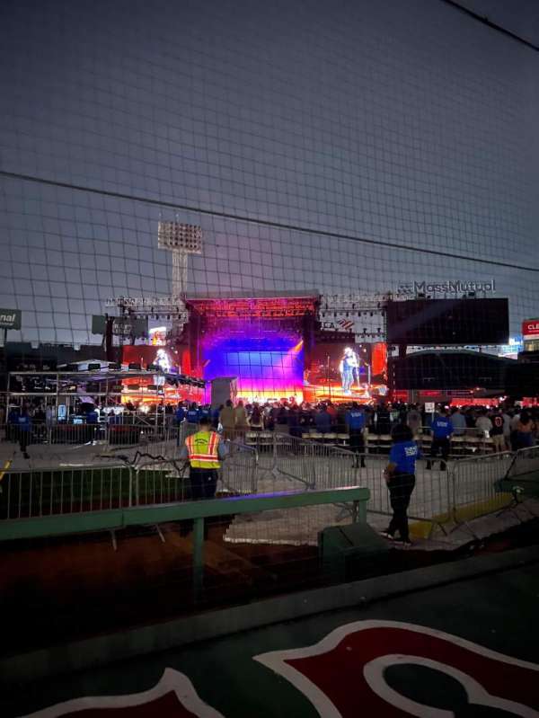 Fenway Park, section: Field Box 24, row: C, seat: 4