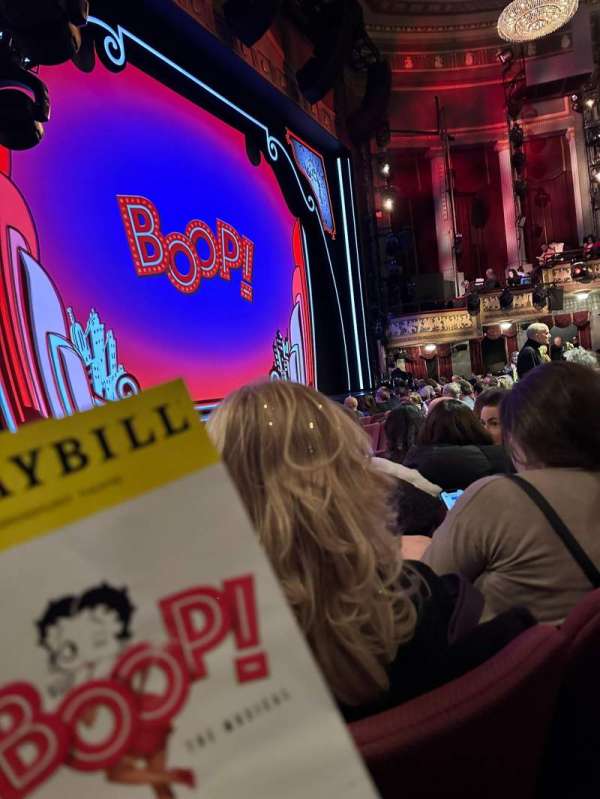 Broadhurst Theatre, section: Orchestra L, row: G, seat: 21