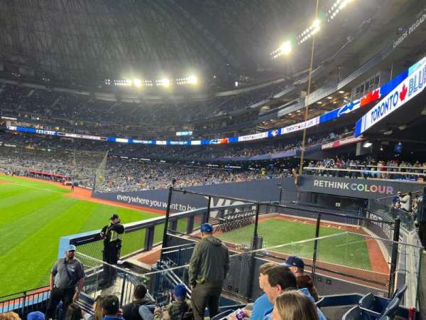 Rogers Centre, section: 145B, row: 1, seat: 1