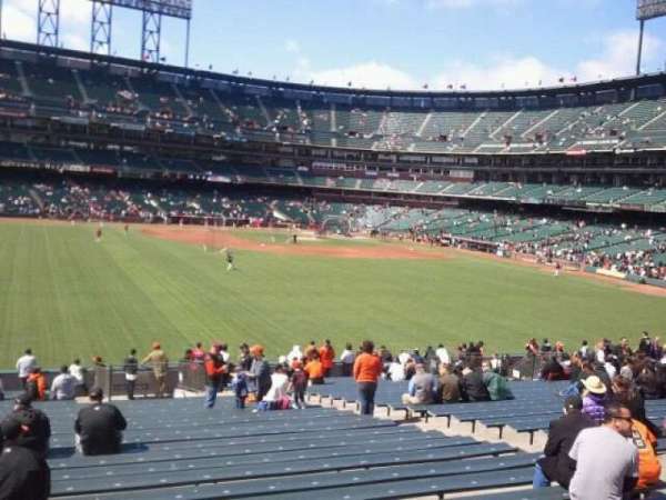 Oracle Park, section: 141