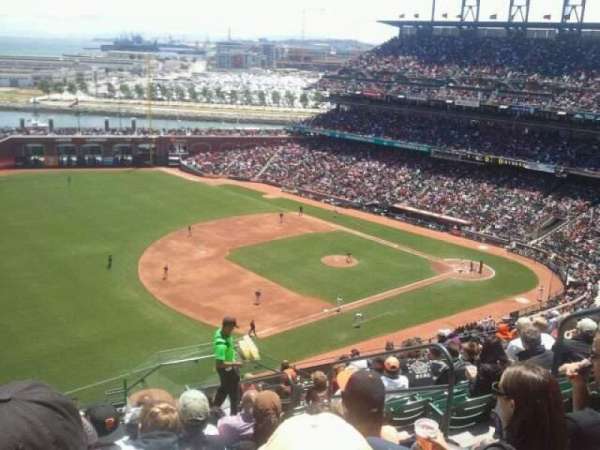 Oracle Park, section: VR328, row: 10, seat: 5