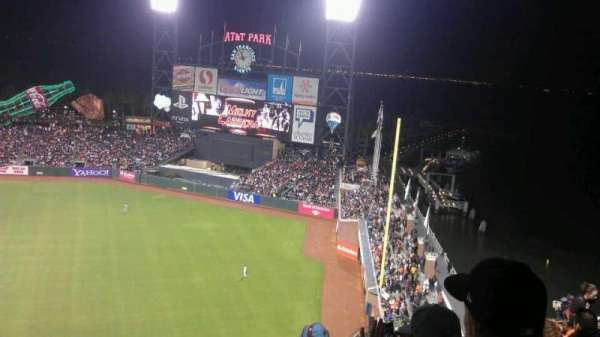 Oracle Park, section: VR304, row: 13, seat: 19