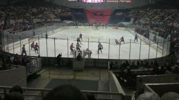 Cow Palace, section: 1, row: H, seat: 2