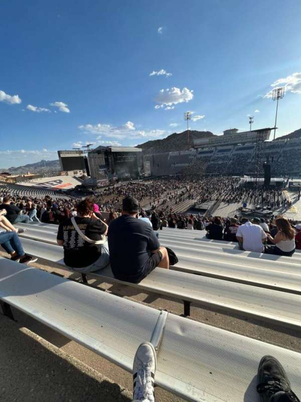 Sun Bowl Stadium, section: 20, row: 46, seat: 15