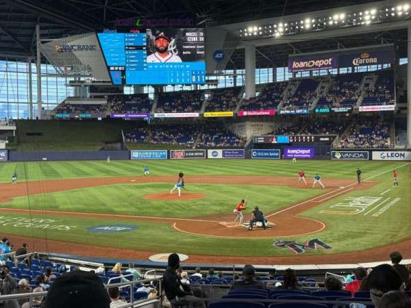 LoanDepot Park, section: 16, row: 6, seat: 12