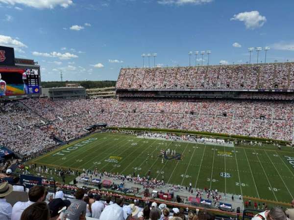 Jordan-Hare Stadium, section: 108, row: 12, seat: 5