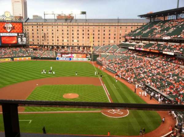 Oriole Park at Camden Yards, section: 350, row: 1, seat: 6