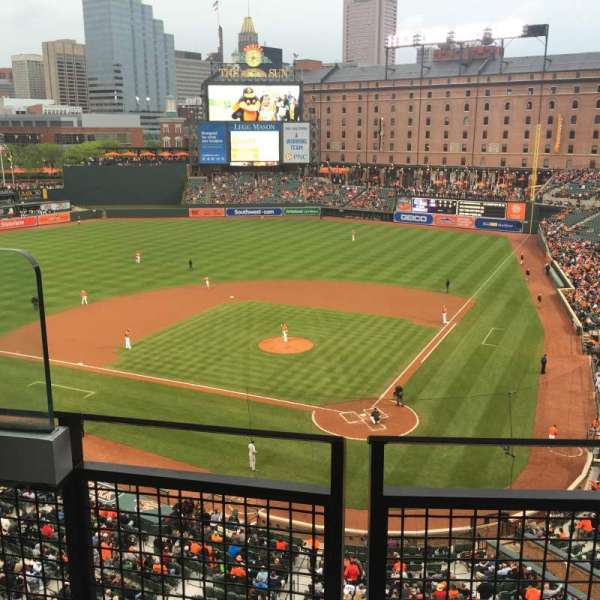 Oriole Park at Camden Yards, section: 342, row: 2, seat: 12