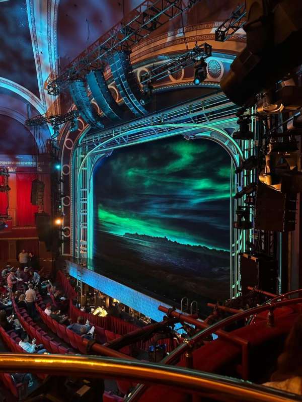 Bernard B. Jacobs Theatre, section: BOX A, row: 1, seat: 3
