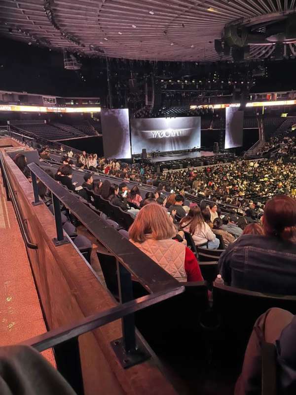 Oakland Arena, section: 111, row: 27, seat: 8