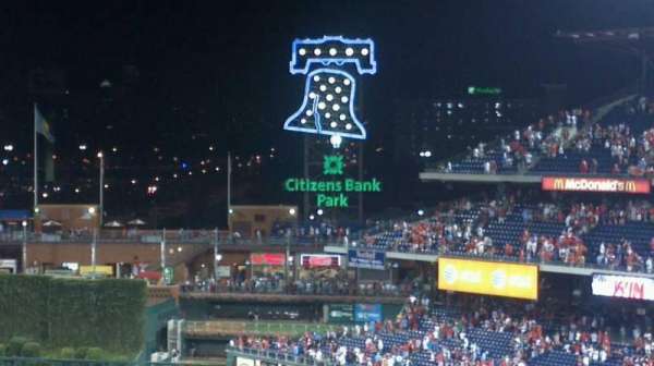 Citizens Bank Park, section: 316, row: 5, seat: 11
