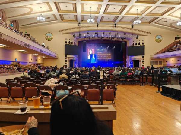 San Jose Civic, section: 210, row: B, seat: 1