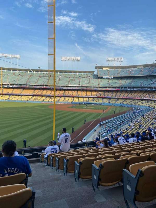 Dodger Stadium, section: 165LG, row: L, seat: 1