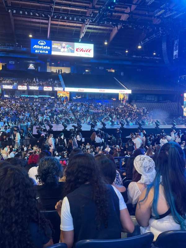 Allstate Arena, section: 111, row: H, seat: 12