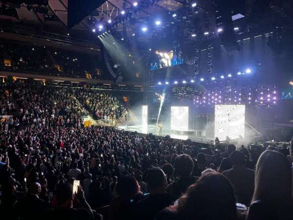 Madison Square Garden, section: 107, row: 6, seat: 10