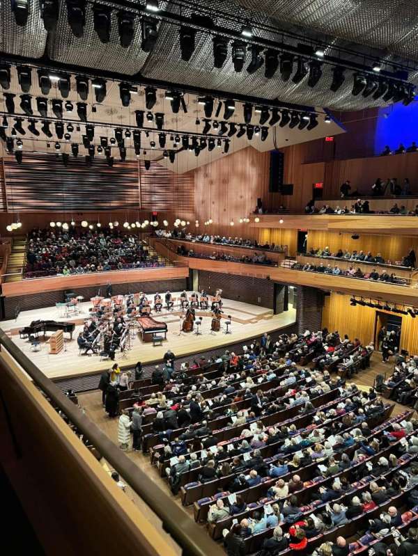 David Geffen Hall, section: Second Tier Front Side L, row: A, seat: 79