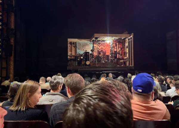 Longacre Theatre, section: Orchestra C, row: J, seat: 114