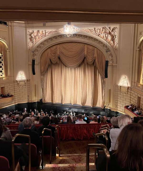 War Memorial Opera House, section: Dress Circle, row: F, seat: 2