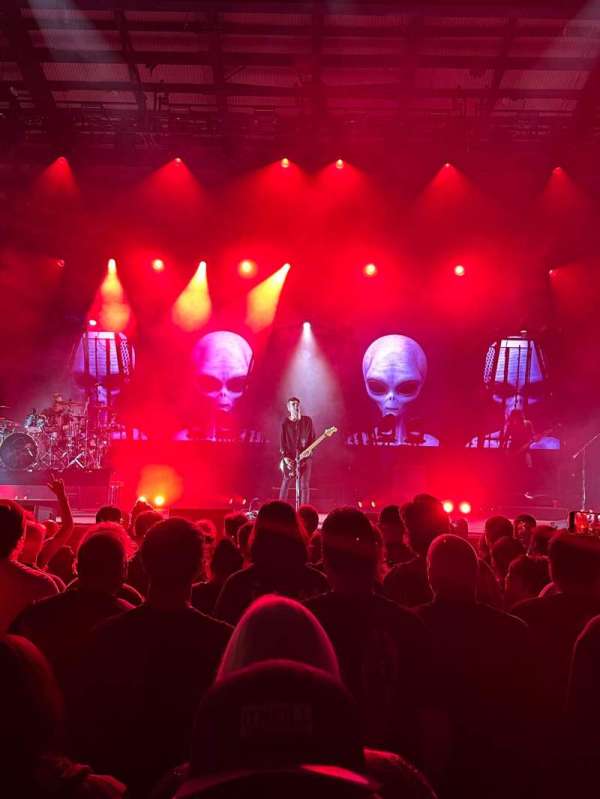 Skyla Credit Union Amphitheatre, section: 102, row: 8, seat: 13