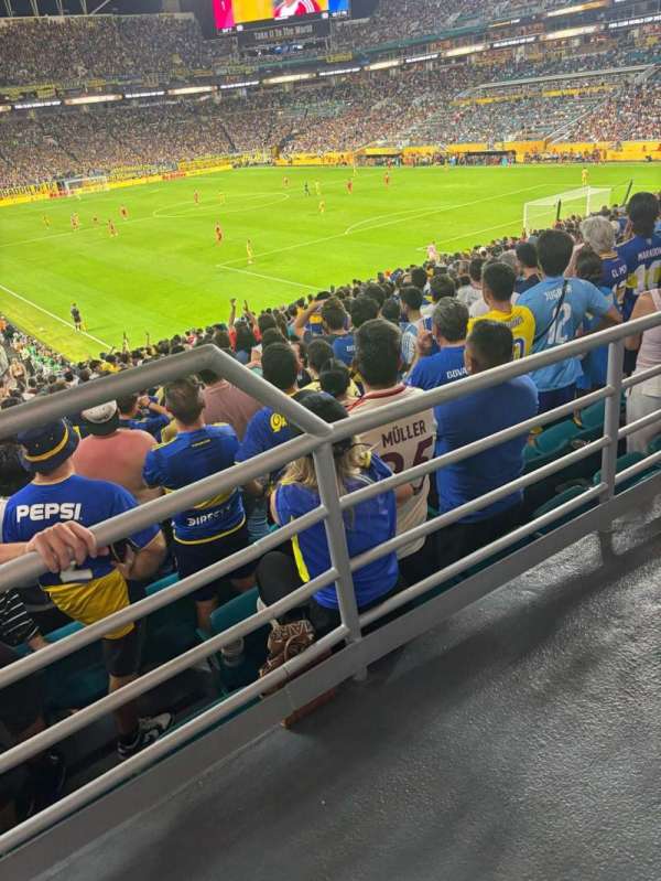 Hard Rock Stadium, section: 107, row: 29, seat: 20