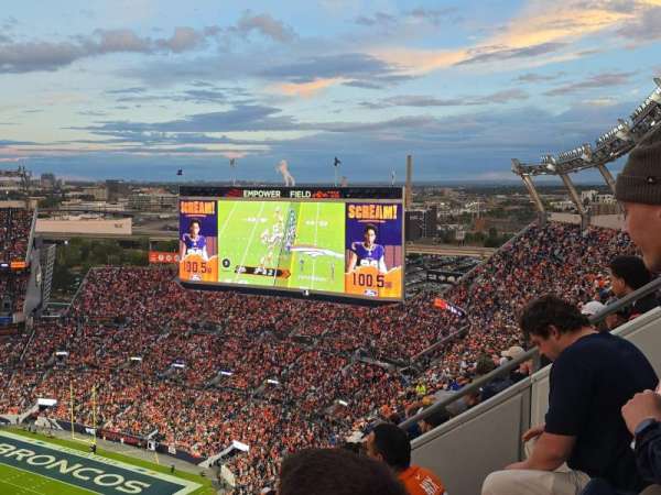 Empower Field at Mile High Stadium, section: 511, row: 33, seat: 7