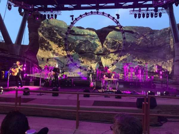 Red Rocks Amphitheatre, section: Center Right, row: 2, seat: 48